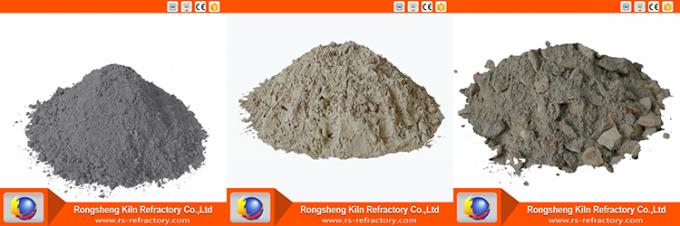 Rongsheng Refractory فیبر فولاد تقویت شده بالا آلومینا Castables برای CFB بویلر