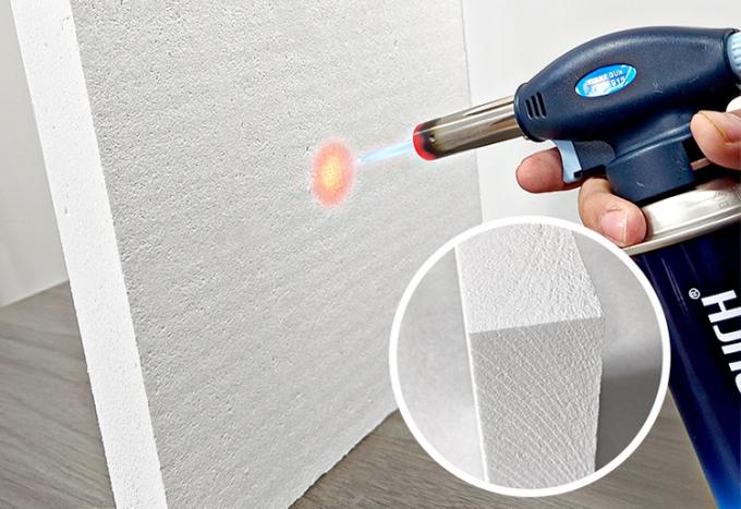 2000 درجه تابلو های فیبر سرامیکی آتش شکن تابلو های فیبر پولی کریستالین مولیت برای کوره و مواد عایق کوره 0