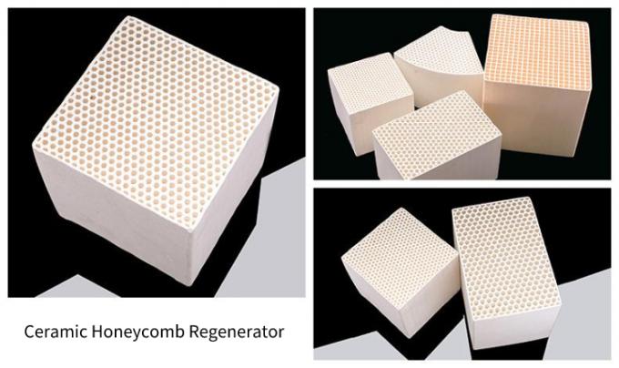 مبادله گرما سرامیکی با عملکرد بالا Rto Honeycomb Alumina Cordierite سرامیک Honeycomb Thermal Storage Monolith 0