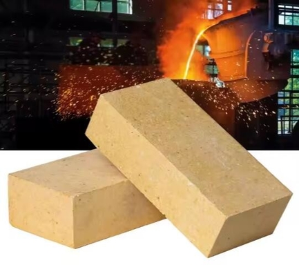 آجر آتش فلزی آلومینیوم با درجه حرارت بالا 1800 درجه Sk34 Sk36 آجر آتش شکن برای کوره صنعتی