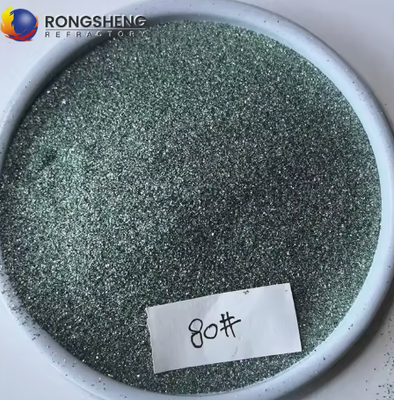 تامین کننده چینی کاربید سیلیکون سبز Jis 80 3000 Grit Sic ساینده Carborundum Emery Fine Powder برای پرداخت، نیمه هادی