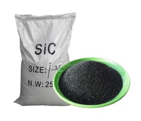پودر آتش گیر سیک 99٪ خلوص کاربورندوم سنگ سنگ کربید سیلیکون پودر خاشاک