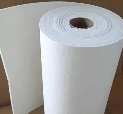 عایق حرارتی 1260c 1400c نوار مهر و موم آتش شکن کاغذ فیبر سرامیکی 3 میلی متر