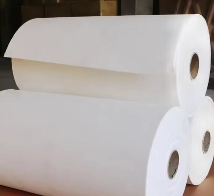 0.3-15mm ضخامت آلومینیوم فیبر سیلیکات کاغذ 1260 عایق حرارتی سرامیکی فیبر کاغذ