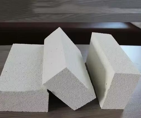 پوشش کوره شیشه ای، آجر عایق مولیت 1700C آجر عایق آتش Jm26 Jm28 Jm32 آجر آتش شکن
