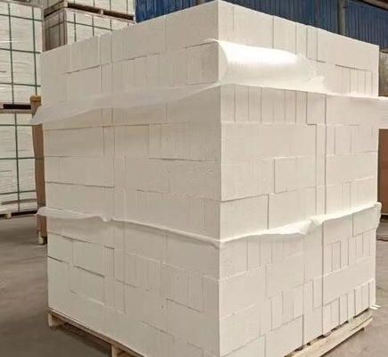 پوشش کوره شیشه ای، آجر عایق مولیت 1700C آجر عایق آتش Jm26 Jm28 Jm32 آجر آتش شکن