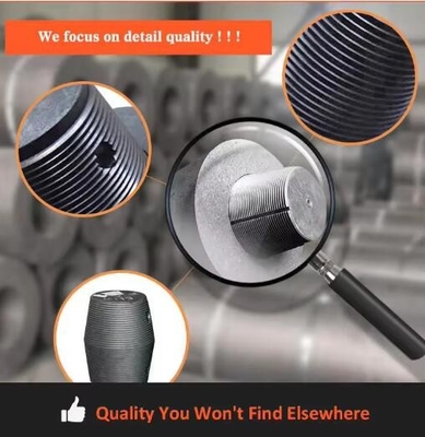 قطر 75mm-700mm الکترود کربن بلوک الکترود گرافیت UHP برای کوره های قوس