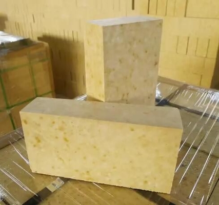 آجر مقاوم به شکل سفارشی 230x114x65mm سایز استاندارد آجر آتش برای کوره سرامیکی با دمای بالا