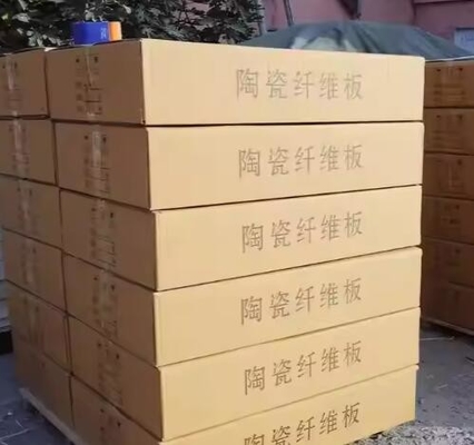 1800C آلومینیوم بالا زرکونیوم سرامیک فیبر بورد 20mm 50mm فیبر سرامیک