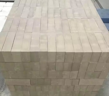 آجر فاسفاتی غیر سوخته خاص مقاوم به لباس آجر آتش گیر آلومینیوم بالا برای کوره سیمان