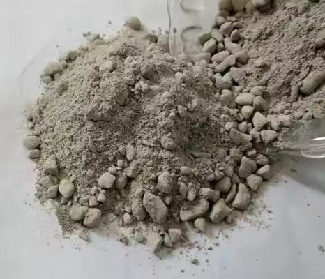 کوره کوره کوره فوسفات پیوند ناپذیر مواد آتش شکن آلومینیوم بالا آتش شکن قابل ریخته برای دیگ