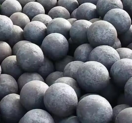 کروم بالا 20-180mm جعل میدیای آسیاب توپ برای معدن سیمان صنعت برق