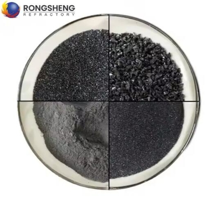 پودر کربید سیلیکون سیاه سبز خالص 98٪ 99٪ SIC Emery Carborundum Grit
