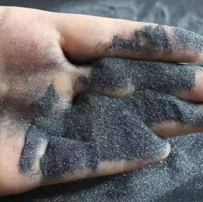 کربید سیلیکون گرمشکن در دمای بالا سیاه 98٪ SiC پودر کربید سیلیکون 200 Grit 400 Grit