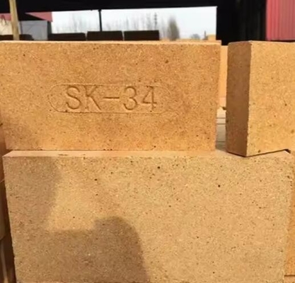 آلیومینیوم آتشی آجر SK34 SK36 SK38 SK40 آتش شکن آجر آلومینیوم بالا برای کوره چرخشی