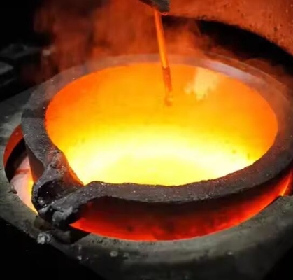 کوره ذوب اندوکشن Sic Saggar کربید سیلیکون گرافیت برای ذوب مس آلومینیوم طلا