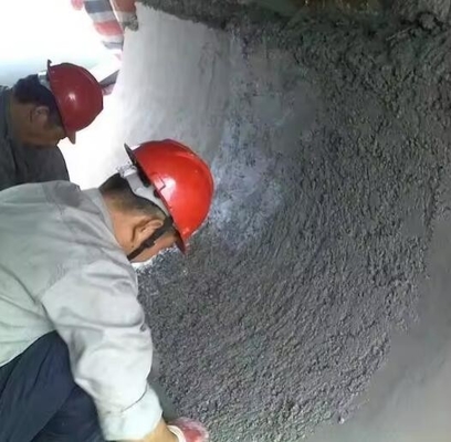 تولید Al2O3-SiO2 ترکیبات شیمیایی مقاومت گرما سنگ ریختنی قابل ریختن برای Eaf پایین آتش گیر