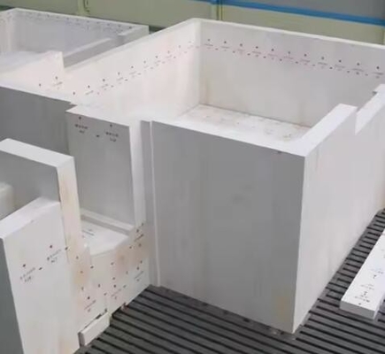 قیمت کارخانه ذوب شده زیرکونیا کوراندوم آجر Azs آجر آتشگیر برای کوره شیشه ای