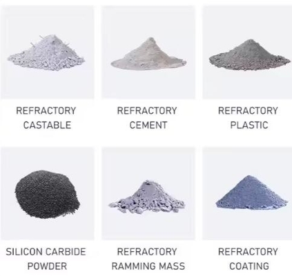 Rongsheng آلومینیوم فولاد فیبر Castable با کیفیت بالا مقاوم در سایش فولاد فیبر مقاوم Castables برای کوره صنعتی