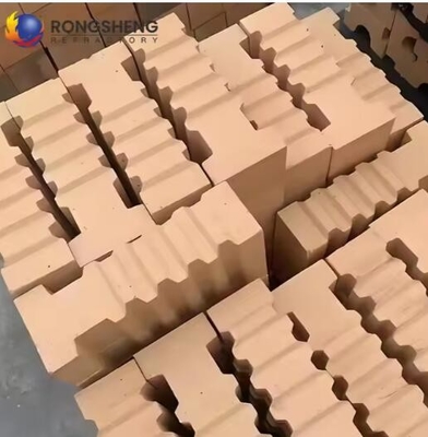کوره صنعتی آجر آتش معلق مقاومت فوق العاده در برابر شوک حرارتی مقاوم آلومینیوم بالا آجر لنگر برای اجاق گاز گرم