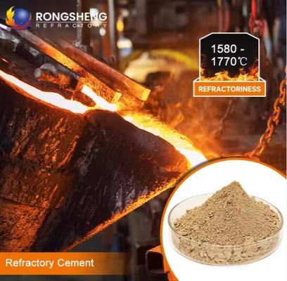 Refractory Calcium Aluminate Cement Ca50 Ca60 Ca70 C80 High Alumina Fire Cement For Refractory Castable