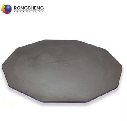 Rongsheng Nitride Refractory Bonded Silicon Carbide Kiln Furniture SiC Slabs سرامیک صفحه کامپوزیت سیلیکون سیلیکون کاربید