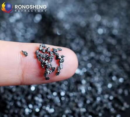 خالصیت بالا 98.5٪ سیک پودر کربورندوم سنگ سیاه سبز سیلیکون کربید پودر برای خیس و آتش گیر