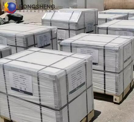 تراکم بالا AZS 33 AZS 36 AZS 41 بلوک های فیوز شده ریفراکتوری AZS Zirconia Corundum Brick برای کوره ذوب شیشه