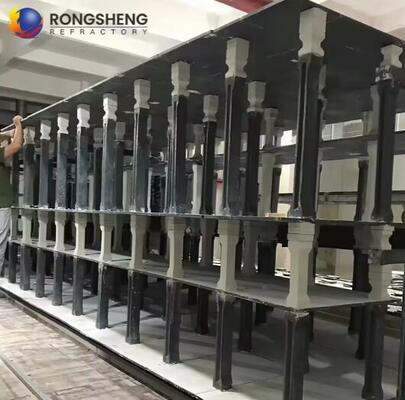 صفحه های کربید سیلیکون سفارشی مربع گرد SIC,SSSIC,RBSIC Slab Nitride Bonded Silicon Carbide Kiln Shelf برای اجاق سرامیکی