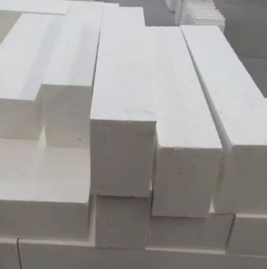 Rongsheng High Alumina Corundum Mullite Brick Refractory Lining Bricks برای کوره های شیشه ای کوره های سیمان و صنعت فولاد