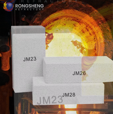 Rongsheng Jm23 Jm26 Jm28 Jm30 آجر مقاوم به گرما، آجر ضد آتش برای کوره و دیگ