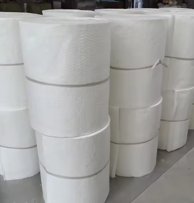 دمای بالا 1600c 3000F شعله کش پالش پلی کریستالین آلومینیوم فیبر پتو HA درجه 1500C 6-50mm ضخامت پتو سرامیکی