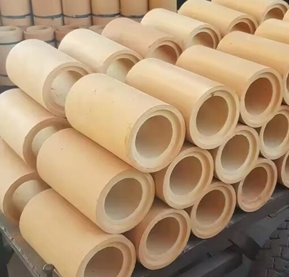 آهن فولادی فوندری گرد آتش گیر آجر فانل/کف/گرد/ربع آلومینیوم آتش فلز رانر آجر ریخته ای نوزل آجر