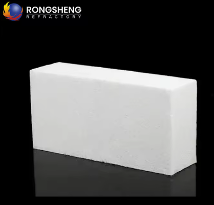 Rongsheng High Alumina Corundum Mullite Brick Refractory Lining Bricks برای کوره های شیشه ای کوره های سیمان و صنعت فولاد