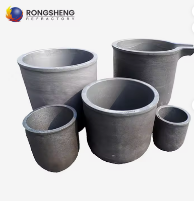 عرضه کارخانه بزرگ سیک سنگ شکن 50kg 350kg سیلیکون کربید گلدان Sagger سیلیکون کربید سنگ شکن برای ذوب آهن ریخته